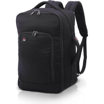 5-Cities Ryanair Maximum (40x20x25cm) New and Improved 2025 Underseat Cabin Luggage Backpack/Rucksack, 2 Years Warranty, Black